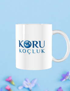 Koru Koçluk Logolu Seramik Bardak